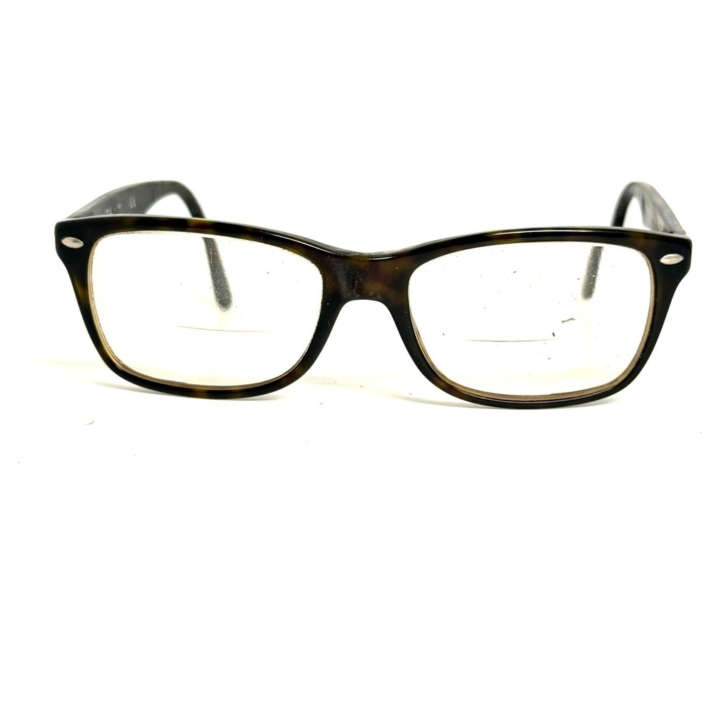 Ray-Ban‎ RB 5228 2012 Dark Havana Tortoise Rectangular Eyeglasses 55-17-140